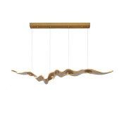 PS2157 GOLD RIBBON CHANDELIER