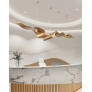 PS2157 GOLD RIBBON CHANDELIER