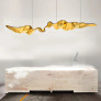 PS2157 GOLD RIBBON CHANDELIER