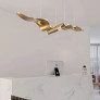 PS2157 GOLD RIBBON CHANDELIER