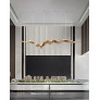 PS2157 GOLD RIBBON CHANDELIER