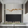 PS2157 GOLD RIBBON CHANDELIER