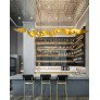 PS2157 GOLD RIBBON CHANDELIER