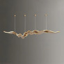 PS2157 GOLD RIBBON CHANDELIER