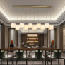 PS2158 ALABASTER BOX CHANDELIER