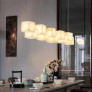 PS2158 ALABASTER BOX CHANDELIER