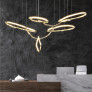 PS2159 CLOUD RINGS SERIES CHANDELIER