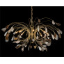 PS2160 AGATE AND BRASS CHANDELIER