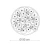 PS2163 CEILING PENDANT CHANDELIER