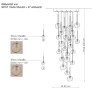 PS2163 CEILING PENDANT CHANDELIER