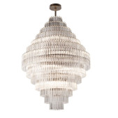 PS2170 MURANO TRIHEDRONS CHANDELIER