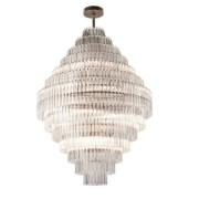 PS2170 MURANO TRIHEDRONS CHANDELIER