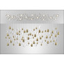 PS2176 MURANO DROPLETS CHANDELIER