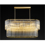 PS2185 GOLD OVAL CHANDELIER