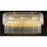 PS2185 GOLD OVAL CHANDELIER