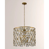 PS2220 TRIANGULO 8-LIGHT CHANDELIER