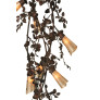 PS2232 54"W VINCA VINE 30 LT FLORAL PENDANT