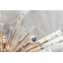 PS2233 GLASS TEARDROP OVAL SPUTNIK CHANDELIER