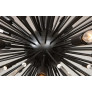 PS2235 CUSTOM TEARDROP AND GLASS ROD SPUTNIK CHANDELIER