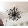 PS2235 CUSTOM TEARDROP AND GLASS ROD SPUTNIK CHANDELIER