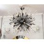 PS2235 CUSTOM TEARDROP AND GLASS ROD SPUTNIK CHANDELIER