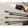 PS2235 CUSTOM TEARDROP AND GLASS ROD SPUTNIK CHANDELIER