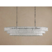 PS2302 GHIACCIO OVAL CHANDELIER