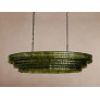 PS2302 GHIACCIO OVAL CHANDELIER