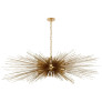 PS2315 LARGE LINEAR CHANDELIER IN GILD