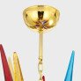 PS2350 CONTEMPORARY CHANDELIER STARBURST MULTICOLOR