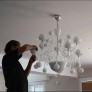 PS2351 CONTEMPORARY CHANDELIER SANDER