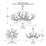 PS2351 CONTEMPORARY CHANDELIER SANDER