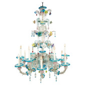 PS2368 EARLY 20TH CENTURY VENETIAN CHANDELIER