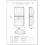 PS2419 SMOOKY WALL SCONCES