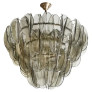 PS2426 ITALIAN MURANO GLASS FOGLIE CHANDELIER