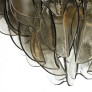 PS2426 ITALIAN MURANO GLASS FOGLIE CHANDELIER