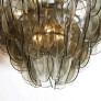 PS2426 ITALIAN MURANO GLASS FOGLIE CHANDELIER