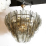 PS2426 ITALIAN MURANO GLASS FOGLIE CHANDELIER