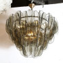 PS2426 ITALIAN MURANO GLASS FOGLIE CHANDELIER