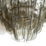 PS2426 ITALIAN MURANO GLASS FOGLIE CHANDELIER