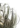 PS2426 ITALIAN MURANO GLASS FOGLIE CHANDELIER