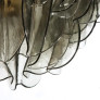 PS2426 ITALIAN MURANO GLASS FOGLIE CHANDELIER