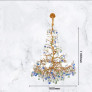 PS2490 COLORED GLAZE FLOWER CRYSTAL CHANDELIER