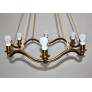 PS2492 VINTAGE CIRCULAR BRASS CHANDELIER