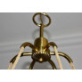 PS2492 VINTAGE CIRCULAR BRASS CHANDELIER