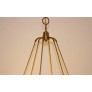 PS2492 VINTAGE CIRCULAR BRASS CHANDELIER