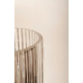 PS2494 LARGE BRASS WAVE-RING CHANDELIER