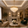 PS2547 CORA WATERFALL CHANDELIER