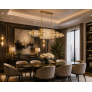 PS2555 WALDORF LINEAR CHANDELIER