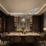 PS2583 FLYING SURGE LED CHANDELIER